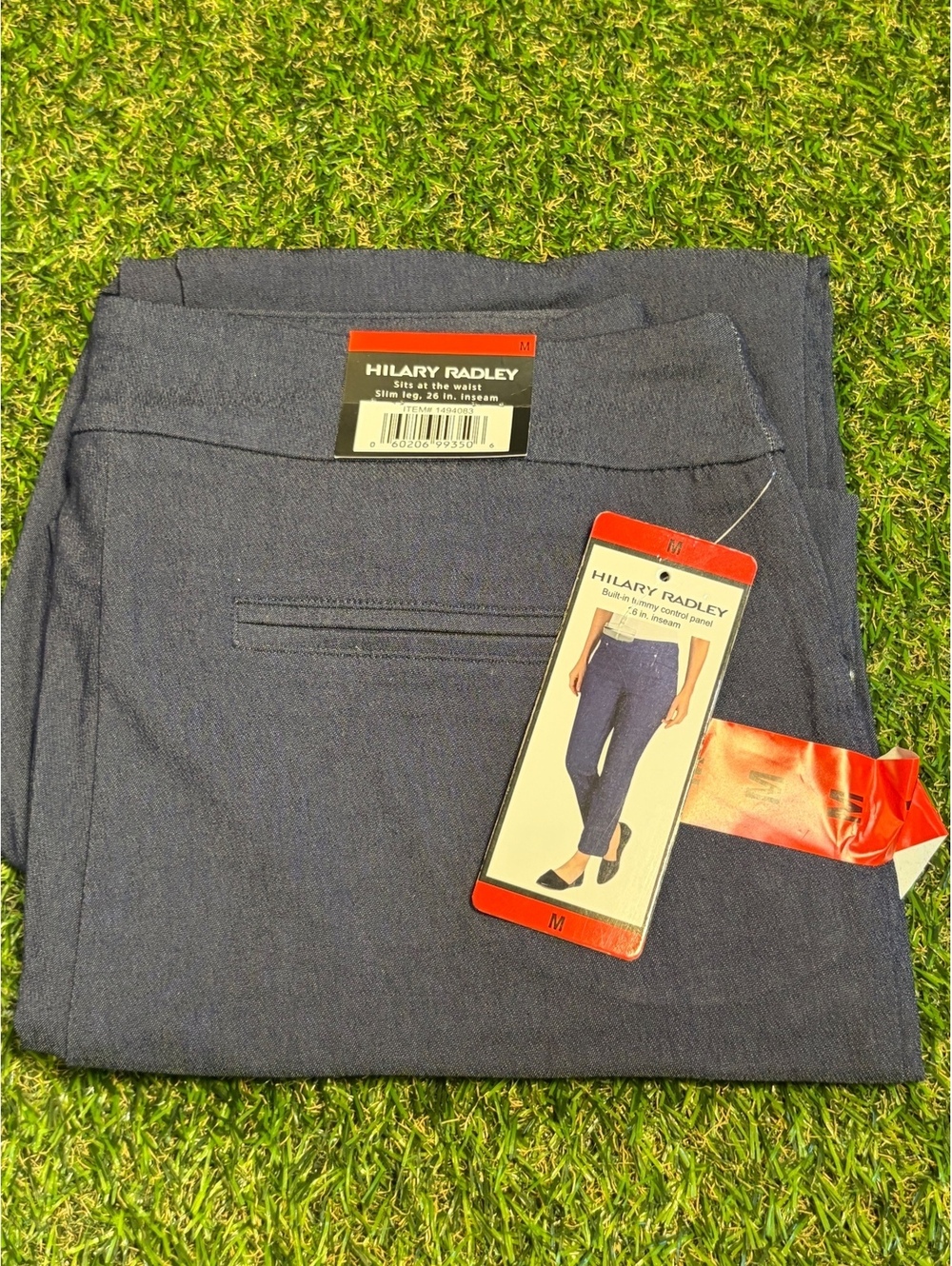 Hilary Radley Women's Navy Blue Pants Size M